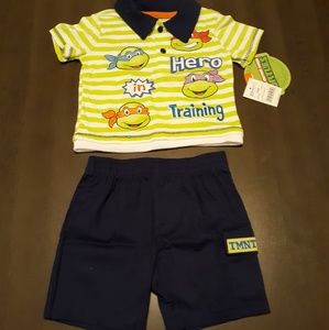 NWT - infant boys t-shirt and shorts set